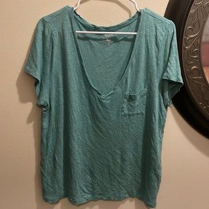 J. Crew short sleeve V neck.